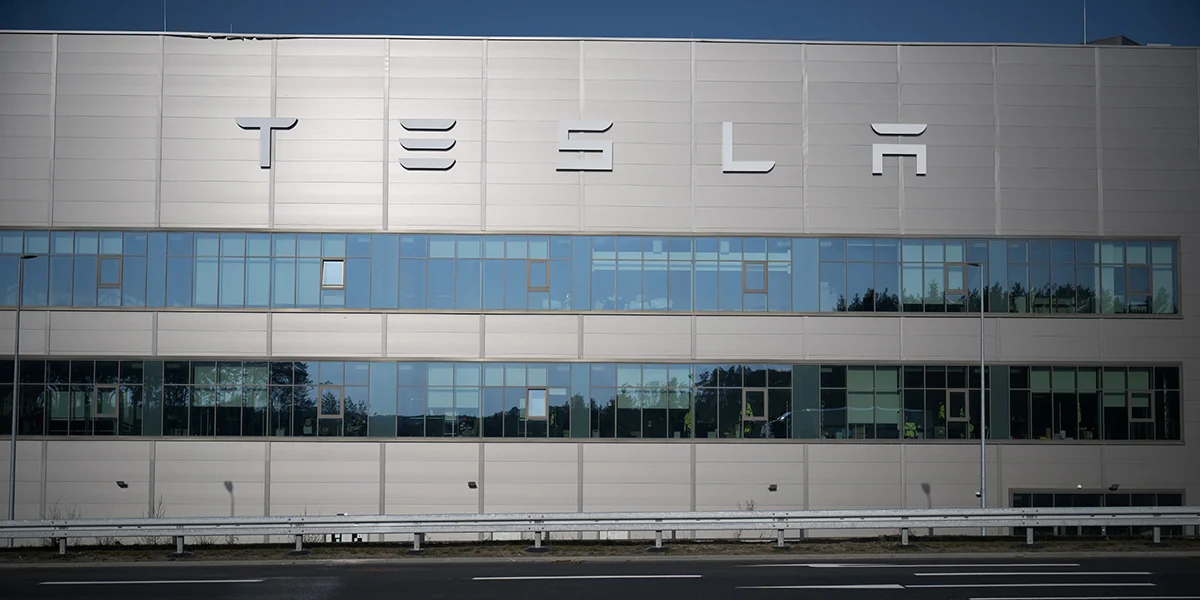 Teslaverkeef sinn am Januar a Februar an der EU ëm 49 Prozent zeréckgaangen | © picture alliance/dpa | Sebastian Gollnow