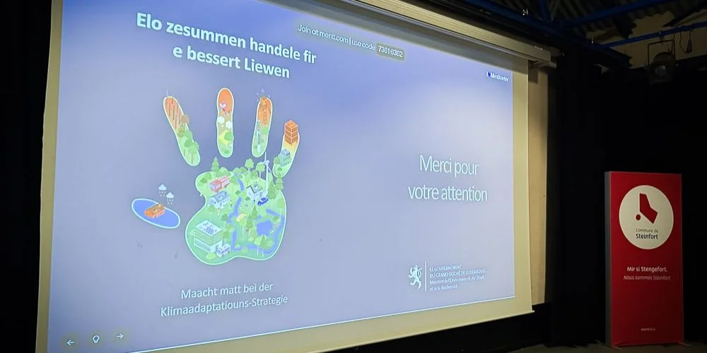 Ass de Grand-Duché op d’Konsequenze vum Klimawiessel virbereet? | © Commune de Steinfort