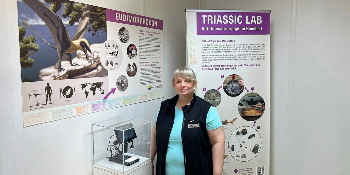 Op de Spuere vun den Dinosaurier | © D'Dr. Lea Numberger-Thuy, schafft als Paleontologin am Dinosaurierpark Teufelsschlucht.