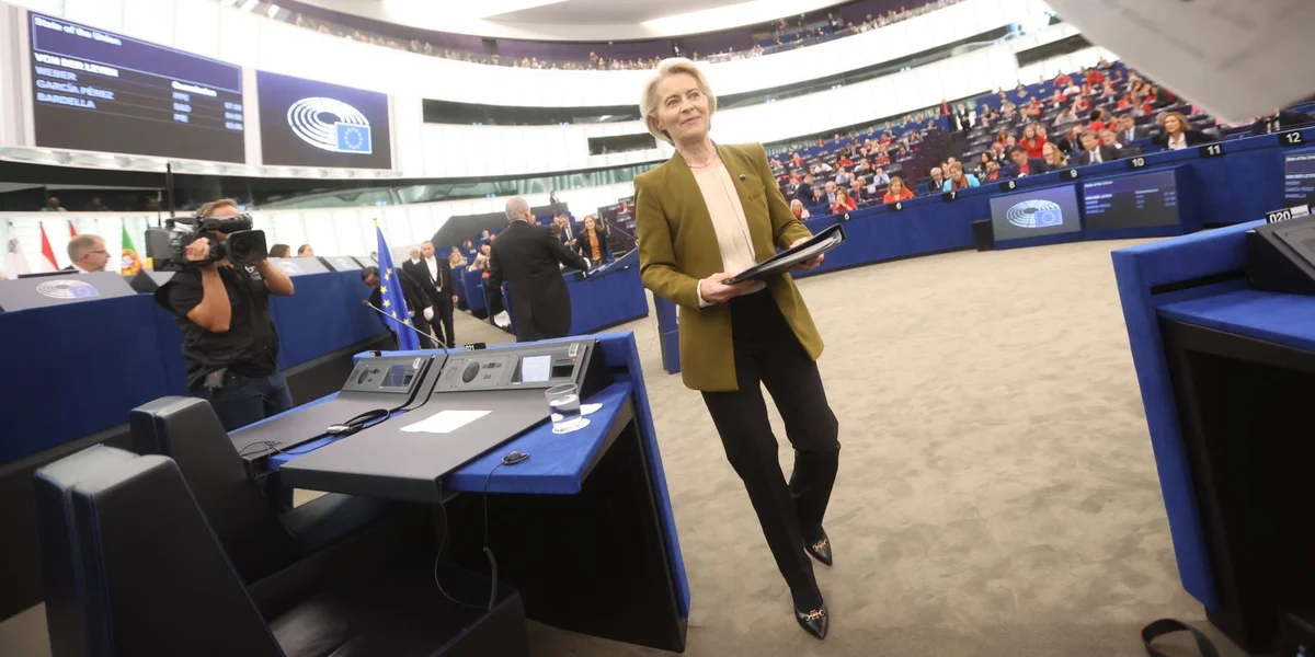 Ursula von der Leyen muss zwee Mësstrauensvotten ofwieren | © European Union