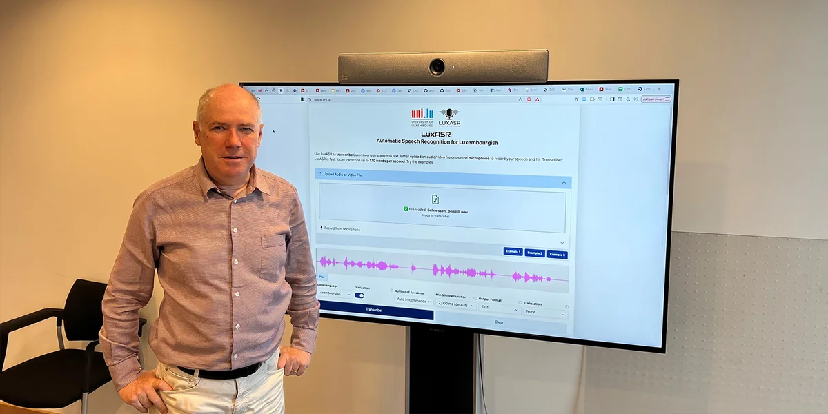 LuxASR: Automatesch Transkriptioun elo och op Lëtzebuergesch