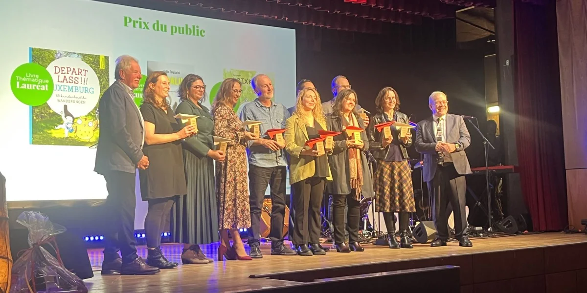 Nico Helminger gewënnt de Lëtzebuerger Buchpräis | © Valerija Berdi 