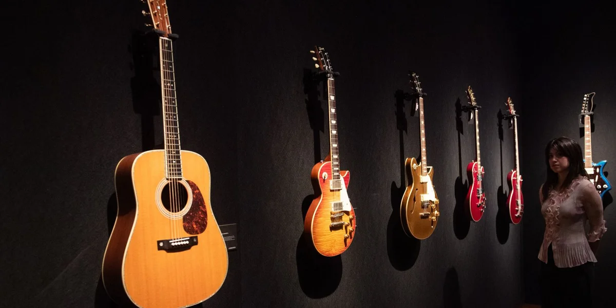 Rekordpräisser fir legendär Gitarren: 14,5 Mio. Dollar fir Gitar vu Pink Floyd-Member | © picture alliance / Photoshot 