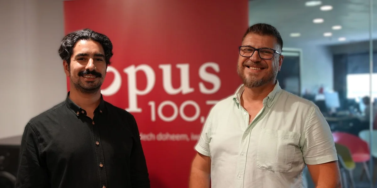 De Gil Silva an de Paul Feitler vum Queer Choir | © Foto: opus 