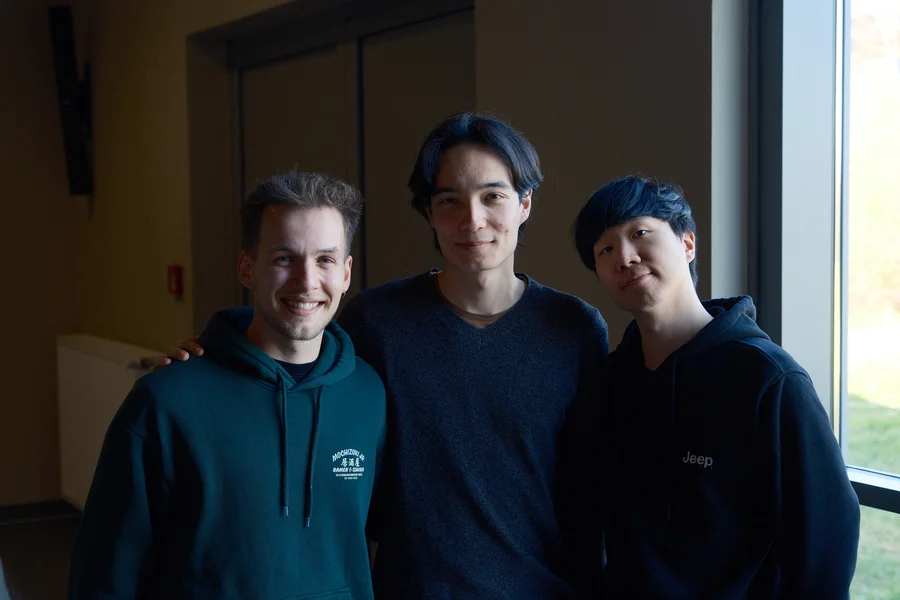 Nuno Baptista, Quentin Chartier, Sang-Jin Park | © Max Mausen