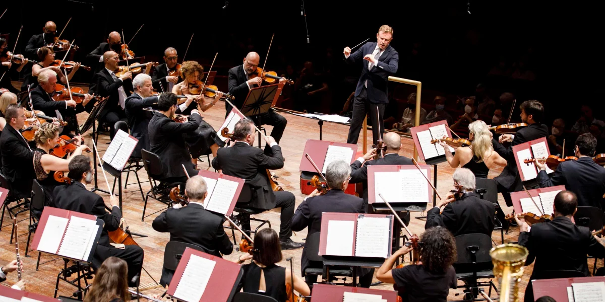 Daniel Harding mam Orchestra dell'Accademia Nazionale di Santa Cecilia | © Askonas Holt