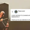 Aus Paavo Järvi gëtt Jaavo Pärt?? | © Quell: Paavo Järvi / Facebook